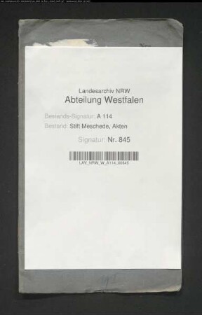 Heinrich W. Kumpernas zu Schwefe bzw. Ostönnen