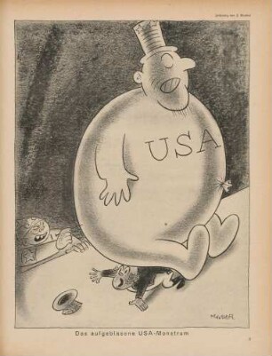 "Das aufgeblasene USA-Monstrum"