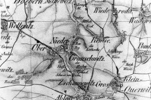 Sornzig-Ablaß-Grauschwitz. Oberreit, Sect. Oschatz, 1839/40