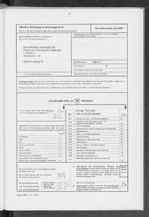 Jährliche Erhebung im Ausbaugewerbe