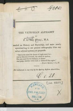 The Victorian Alphabet