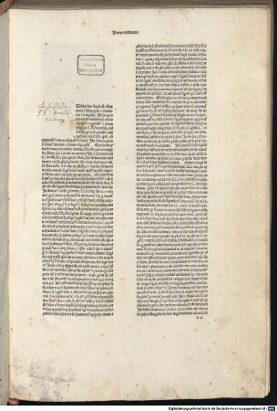 Lectura super prima parte Digesti veteris