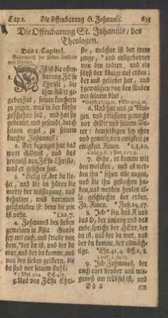 Die Offenbarung St. Johannis / des Theologen