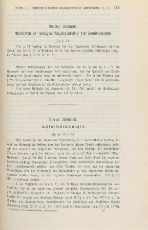 Vierter Abschnitt. Schlußbestimmungen