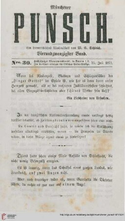 Nro. 30 (23. Juli 1871)