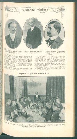 Despedida al general Ramón Ruiz - [Fotografía]