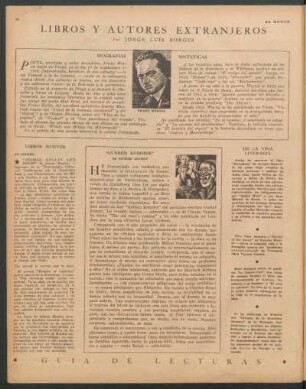 Libros y autores extranjeros