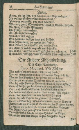 Die Andere Abhandelung.