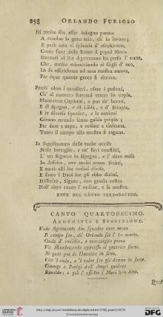 Canto quartodecimo