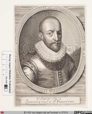 Bildnis John Ogle (1603 Sir)