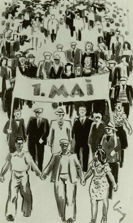 Erster Mai - Demonstration