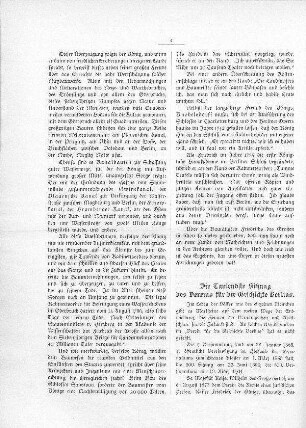 Die Tausendste Sitzung des Vereins für die Geschichte Berlins