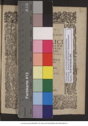 Salanae Threni Et Lachrymae Consecratae beatis Manibus Illustrissimi ... Dn. Friderici Wilhelmi Ducis Saxoniae ... Euergetae Ac Nutritii Sui Benignissimi ... defuncti Vinariae An. Sal. M.DC.II Die VII. Iulii post hor. XI. noctis : Vixit an. XL. mens. II. dies XII. horas totidem