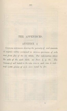 The appendices