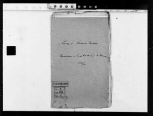 Korrespondenz der Landgräfin Elisabeth Dorothea mit Landgraf Wilhelm Christoph v. Hessen-Bingenheim (6 Briefe)