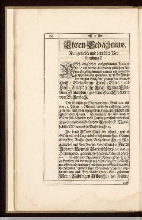Ehrengedächtnis
