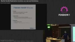Booking.com: MySQL Parallel Replication: Inventory, use-cases and limitations