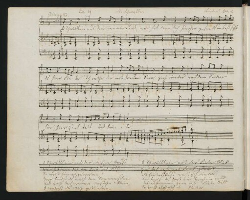 Die Schwalbe; V, pf; C-Dur; H 77