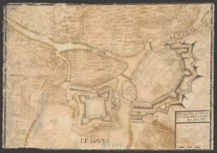 Plan de la ville et citadelle de Spandaw