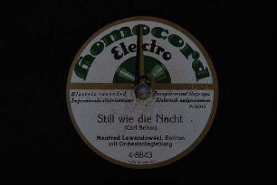 Still wie die Nacht / (Carl Bohm)