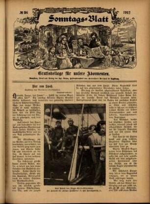 Ausgabe vom Sonntag, den 08. September 1912.