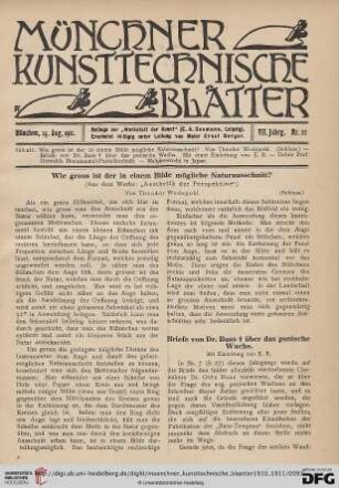 7: Wie gross ist der in einem Bilde mögliche Natur-Ausschnitt?, [2] : (Aus dem Werke: "Aesthetik der Perspektive".)