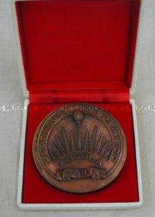 Medaille zum Treffen der angolanischen Parteijugend