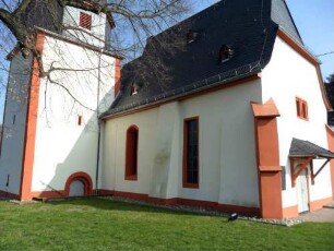 Niederseelbach - Turm und Langhaus von Nordwesten