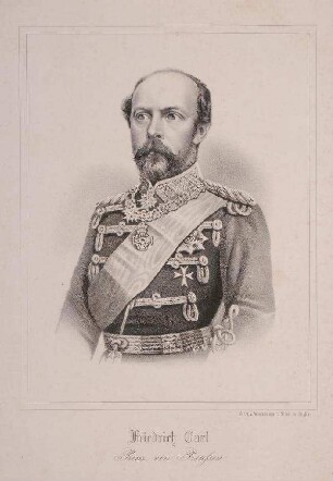 Bildnis von Friedrich Karl (1828-1885), Prinz von Preußen