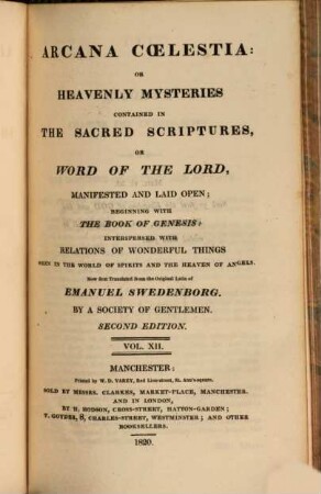 Works, 12. - 2. ed. - 1820