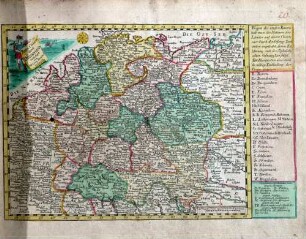 Reise Charte durch Deutschland ; Verfertiget von Joh. George Schreibern in Leipzig