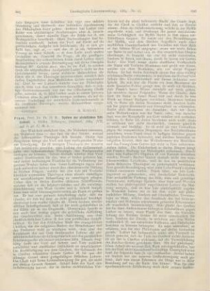 605-609 [Rezension] Frank, Fr. H. R., System der christlichen Sittlichkeit