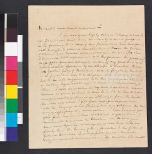 Brief von Scott, Walter an Goethe, Johann Wolfgang von