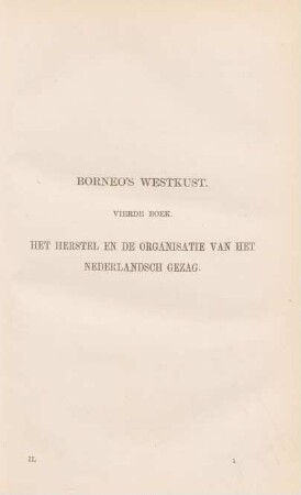 Vierde boek. Het herstel en de organisatie van het Nederlandsch gezag