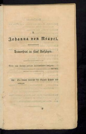 I. Johanna von Neapel