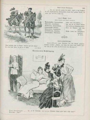 "Der Ritter und sein Knecht" "Unerwartete Bestätigung"