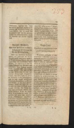 Zweyter Abschnitt. Von den Verfahren bey Untersuchung und Erörterung der Grenz-Streitigkeiten