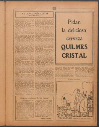 Una genealogía ilustre