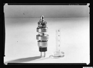 HKR 602 "WF" mit Maßstab; Foto 1963