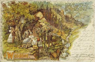 Waldlied - Wer hat dich, du schöner Wald [...]