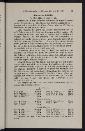 83-85, Allgemeine Beschlüsse
