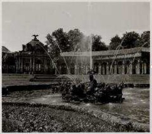 Bayreuth, Eremitage, Neues Schloß, Wasserspiele