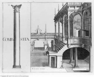 Architectura ..., Tafel GG: Dorica. 2. Auditus.
