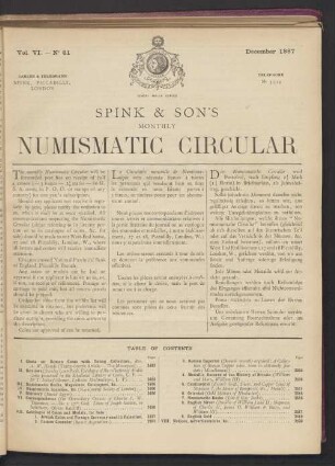 N° 61. December 1897