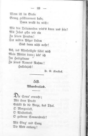 58. Die Sonn' erwacht