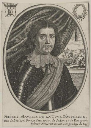 Bildnis des Frideric Mavrice de la Tovr d'Avvergne