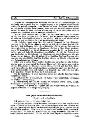 Der gestaltende Erdkundeunterricht