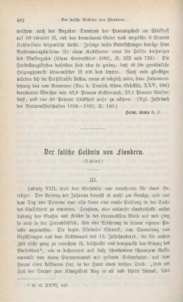 482-495 Der falsche Balduin von Flandern : Schluß