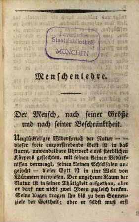 Geist aus Friedr. v. Schillers Werken. Erster Theil