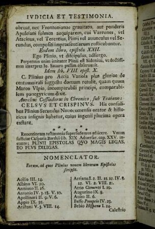 Nomenclator.